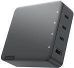 Lenovo Go - Netzteil - 130 Watt - 5 A - 4 Ausgabeanschlussstellen (USB, 3 x USB-C) -