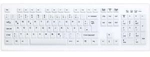 Active Key MedicalKey AK-C8100 Sanitizable - Tastatur - USB - Deutsch - wei&szlig;
