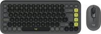 Logitech POP Icon Combo - Tastatur-und-Maus-Set - kabellos - Bluetooth LE - QWERTZ -