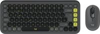 Logitech POP Icon Combo - Tastatur-und-Maus-Set - kabellos - Bluetooth LE - QWERTZ -