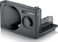 Severin AS 9578 Allesschneider Limited Edition Kompakt & Klappbar, 100W, Schwarz