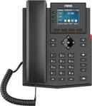 Fanvil X303W - IP-Telefon - Schwarz - Kabelgebundenes Mobilteil - Tisch/Wand - Linux