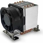 Dynatron A55 Computerk&uuml;hlsystem Prozessor Luftk&uuml;hlung 8 cm Schwarz - Grau 1