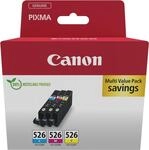 Canon CLI-526 C/M/Y Multi pack - 3er-Pack - 9 ml - Gelb, Cyan, Magenta - original -