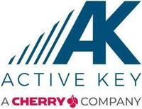 CHERRY Active Key AK-C8112 - Tastatur - Wischdesinfektion, flaches Tastenprofil -