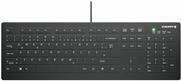 CHERRY Active Key AK-C8112 - Tastatur - Wischdesinfektion, flaches Tastenprofil -
