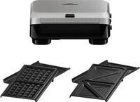 Braun SM5005, Braun SM5005 SnackMaker 5 SM5005 Toaster mit Sandwichplatten und
