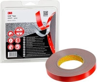 3M 4991 - Montageband - Rot - Innenraum - Innen & Au&szlig;en - Outdoor - Pappe -