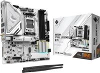 ASRock B850M Steel Legend WiFi Mainboard AM5 mATX DDR5 bis 256 GB HDMI DP WiFi 7
