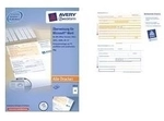 Avery Zweckform - Papier - entfernbarer Klebstoff - mikro-perforiert - wei&szlig; - A4