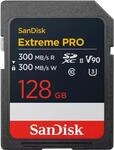 SanDisk Extreme Pro - Flash-Speicherkarte - 128GB - Video Class V90 / UHS-II U3 /