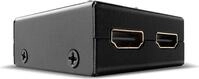 Lindy 2 Port HDMI 18G Bi-Directional Switch - Video/Audio-Schalter - 2 x HDMI -