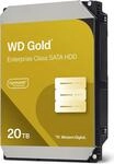 WD Gold WD203KRYZ - Festplatte - Enterprise - 20TB - intern - 3,5 (8,9 cm) - SATA