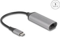 Delock USB Type-C Adapter zu 5 Gigabit LAN - Adapter - Digital/Daten (81570)