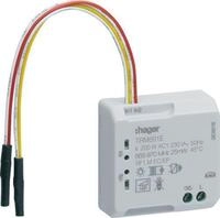Hager TRM691E. Temperaturbereich in Betrieb: -15 - 45 &deg;C. H&ouml;he: 38 mm. Anzahl