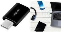 LogiLink USB-C (Gen1) - Bluetooth 5.3 Adapter, schwarz USB-C Stecker, Reichweite: 20