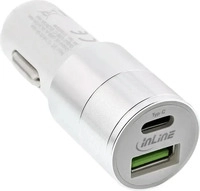 InLine 31502W, INLINE - Auto-Netzteil - 3 A - Quick Charge 3.0 - 2