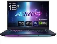 Gigabyte AORUS MASTER 18 BZHC6DED42SP - 18 QHD+ MiniLED 240 Hz Display Intel Core
