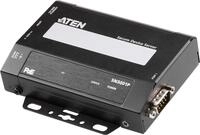 ATEN 1-Port RS-232/422/485 Secure Device Server mit PoE - Gleichstrom - PoE -...
