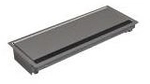 Bachmann CONI built-in frame long - Fluchtende Steckdosenleisten-Montagebox -