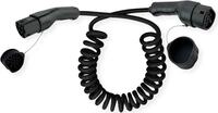 ROLINE EV-Ladekabel Spirale Typ2 3-Ph. 32A 22kW 5m - 5 m (19.08.0055)