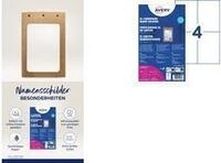 Avery Zweckform AVZ 4839XL - Namensschild 105x148 mm Lanyard mit Einsteckschilder 50