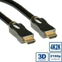 ROLINE HDMI Ultra HD with Ethernet - HDMI mit Ethernetkabel - HDMI (M) bis HDMI...
