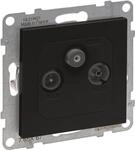 Legrand SEANO Einzeldose TV-R-SAT 765467 f.HD-TV in der Farbausf&uuml;hrung...