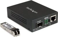 StarTech.com Gigabit Ethernet Glasfaser Medienkonverter - 850nm MM LC - 500,0m-
