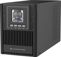 Conceptronic ZEUS52E1K 1000VA 900W Online Tower USV - IEC - Doppelwandler (Online) -