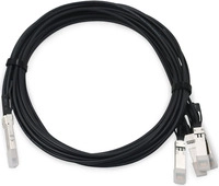 DIGITUS - 40GBase Direktanschlusskabel - QSFP+ (M) zu SFP+ (M) - 2 m -