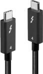 Lindy 2m Thunderbolt 4 Kabel, 40Gbit/s, Aktiv Zum Anschluss von Thunderbolt 4