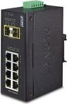 PLANET IGS-1020TF - Switch - nicht verwaltet - 8 x 10/100/1000 + 2 x Gigabit...