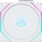 Lian Li UNI FAN TL LCD Wireless L&uuml;fter ARGB PWM - 140mm wei&szlig; (14TLLCD1W1W)