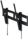 HAGOR BL Tilt 800 - Befestigungskit (Wandmontage) - f&uuml;r Flachbildschirm - Schwarz -