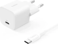 Belkin WCA012KQ1MWH-B6, BELKIN BOOSTCHARGE 25 W USB-C LADEGERE POWER DELIVERY UND PPS