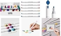 COPIC acrea Deep Layoutmarker-Set farbsortiert 0,8 mm, 6 St. (20077603)