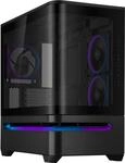 ASUS Prime AP202 - microATX Tower - Seitenteil mit Fenster (geh&auml;rtetes Glas)