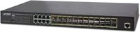 PLANET GS-5220-16S8CR - Switch - managed - 24 x Gigabit SFP + 8 x Shared 10/100/1000
