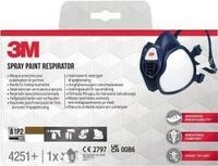 Halbmaske 4251+BC1 blau (4251+BC1)