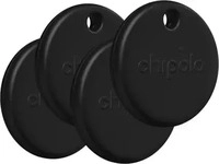 Chipolo POP Tracking Tag 4er Pack schwarz RWS.0000007 - Apple Find My & Android...