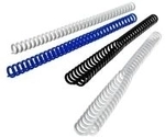 GBC ClickBind - 8 mm - 34 Ringe - A4 (210 x 297 mm) - 45 Bl&auml;tter - Frosted Clear -