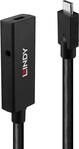 Lindy - USB-Verl&auml;ngerungskabel - 24 pin USB-C (M) zu Gleichstromstecker 3,5 mm, 24