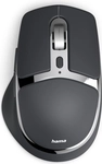 Hama Multi-Device-Maus WM-800, ergonomisch, Funk/Bluetooth&reg;, Akku, Schwarz