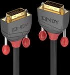 Lindy Anthra Line - DVI-Kabel - Dual Link - DVI-D (M) bis DVI-D (M) - 5,0m - rund,