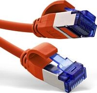 InLine&reg; Patchkabel Slim, Cat.6A, S/FTP, TPE (LSZH) flexibel, PoE, rot, 30m (74930R)