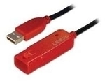 Lindy USB2.0 Active Extension Cable Pro - USB-Verl&auml;ngerungskabel - USB Typ A,