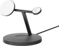 Belkin BoostCharge Pro 3-in-1 - Kabelloses Ladeger&auml;t - mit Qi2 + AC-Netzteil - 15