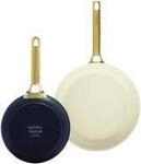 GreenPan Padova Reserve 2Tlg Bratpfannenset 20+26cm blau (CC008492-001)