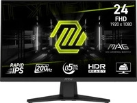 MSI MAG 244F - LED-Monitor - Gaming - 61 cm (24) (23.8 sichtbar) - 1920 x 1080 Full
